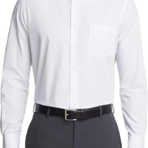 Men's Dress Shirt Regular Fit Poplin Solid