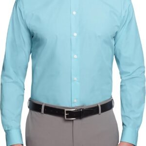 Men's Regular Fit Solid Dress Shirt - Amazon Exclusive
