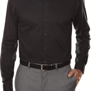 Men's Regular Fit Solid Dress Shirt - Amazon Exclusive