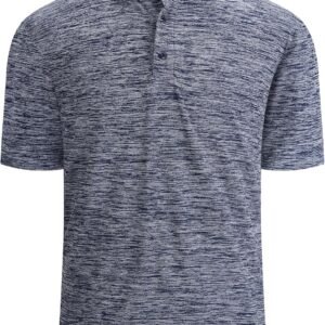 Mens Golf Shirt Moisture Wicking Quick-Dry Short Sleeve Casual Polo Shirts for Men